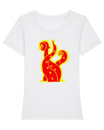 Funny Alien White