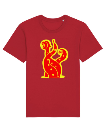 Funny Alien Red