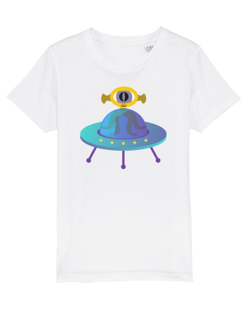 Alien And UFO White