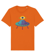 Alien And UFO Tricou mânecă scurtă Unisex Rocker