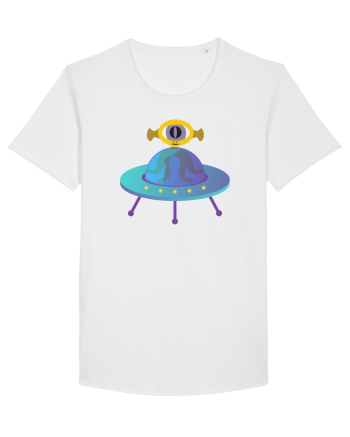 Alien And UFO White