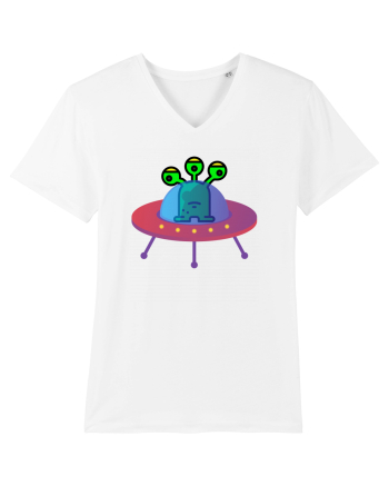 Alien And UFO White