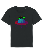 Alien And UFO Tricou mânecă scurtă Unisex Rocker