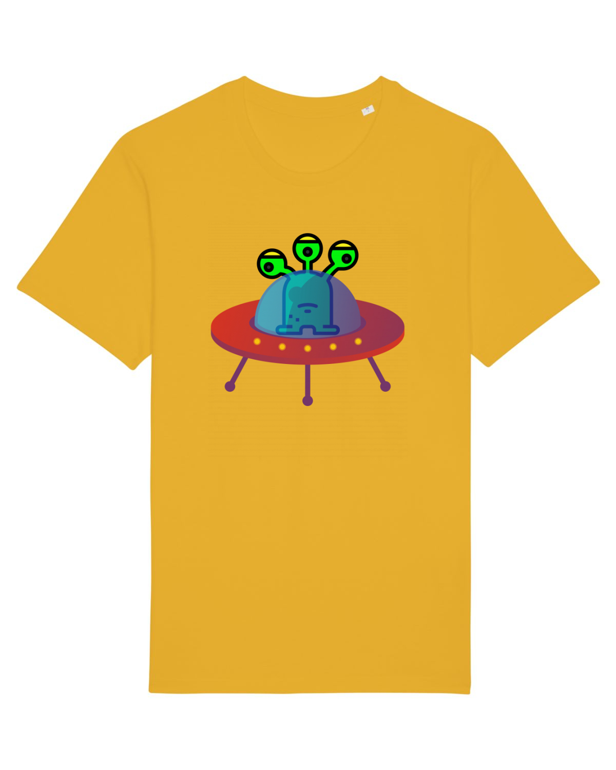 Tricou mânecă scurtă Unisex Rocker Spectra Yellow