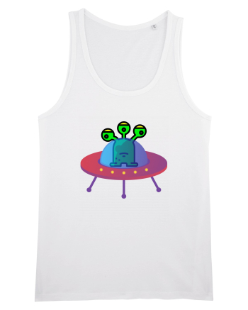 Alien And UFO White