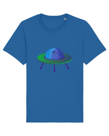 Alien And UFO Royal Blue