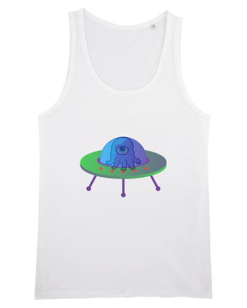 Alien And UFO White
