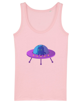 Alien And UFO Cotton Pink
