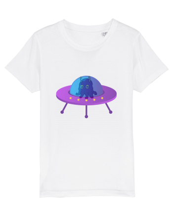 Alien And UFO White