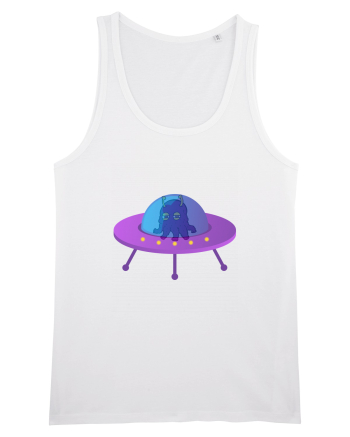 Alien And UFO White