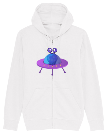 Alien And UFO White