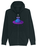 Alien And UFO Hanorac cu fermoar Unisex Connector