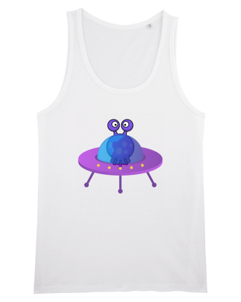 Alien And UFO White