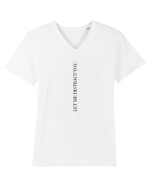 Let me distract you Tricou mânecă scurtă guler V Bărbat Presenter