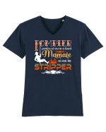 Pompier Tricou mânecă scurtă guler V Bărbat Presenter