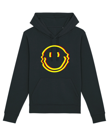 Trippy Smiley Black