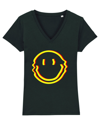 Trippy Smiley Black