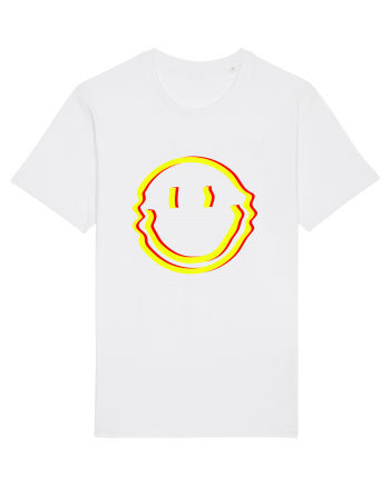 Trippy Smiley White