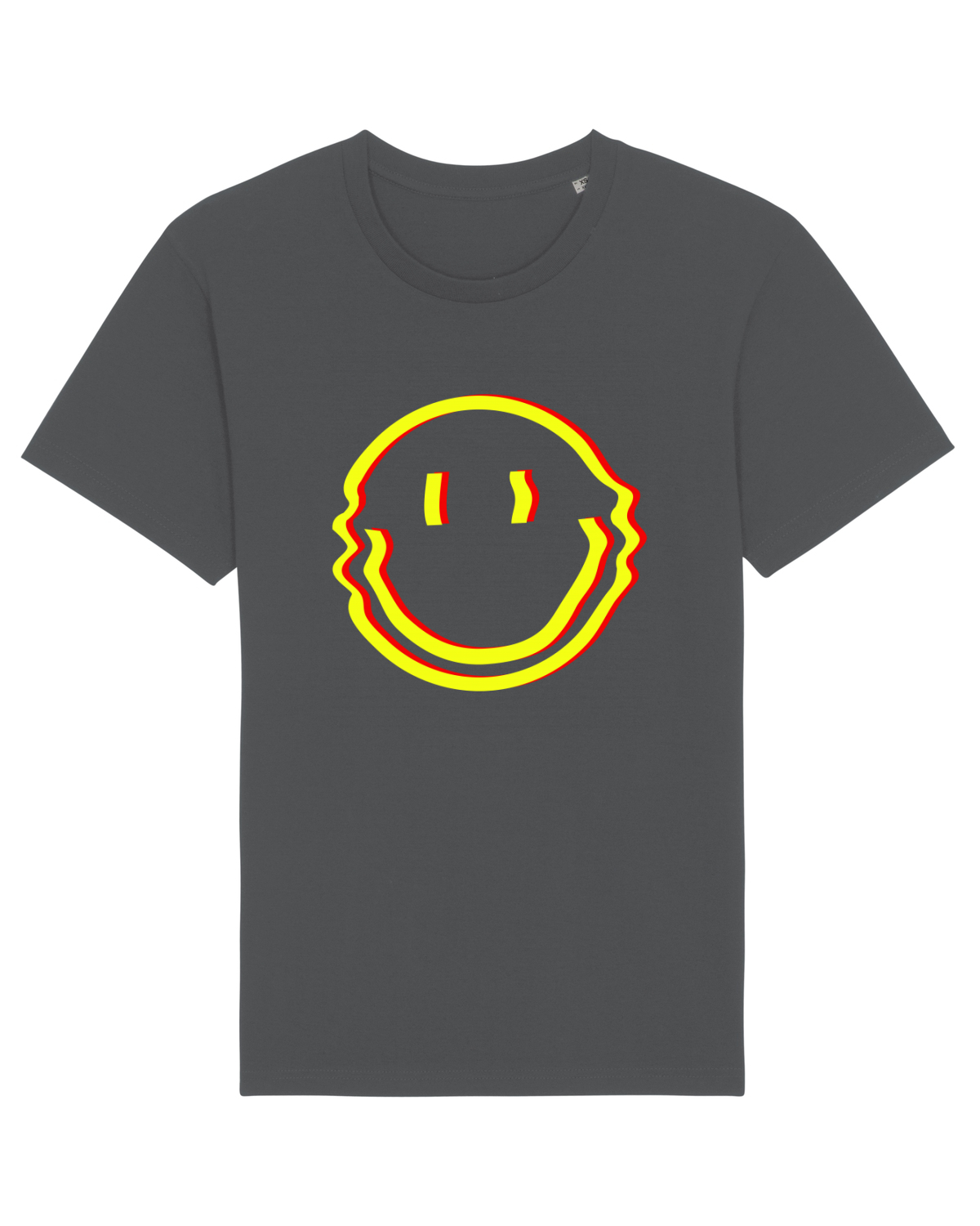 Tricou mânecă scurtă Unisex Rocker Anthracite