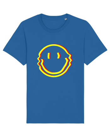 Trippy Smiley Royal Blue