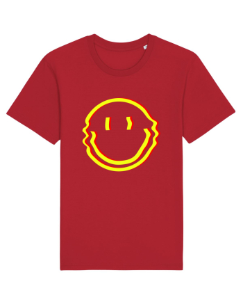 Trippy Smiley Red
