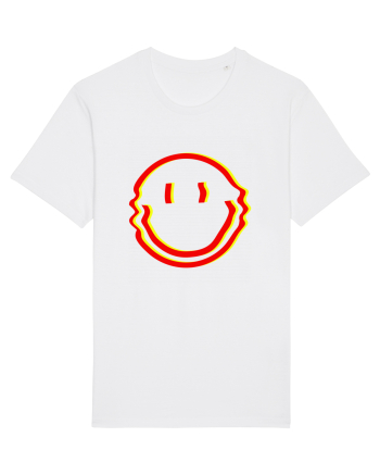 Trippy Smiley White