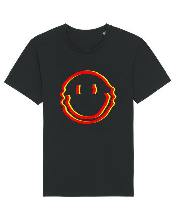 Trippy Smiley Black