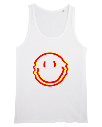 Trippy Smiley White