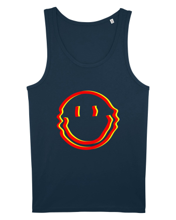 Trippy Smiley Navy