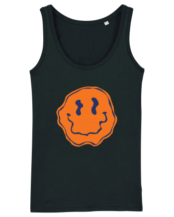 Trippy Smiley Black