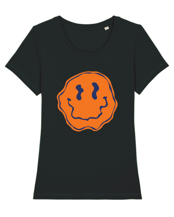 Trippy Smiley Black