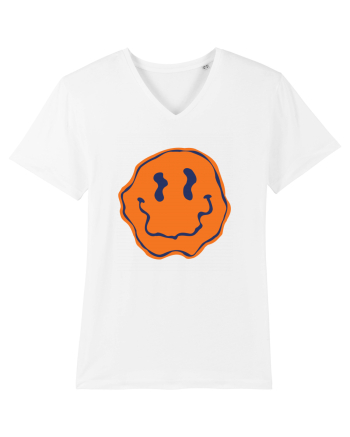 Trippy Smiley White