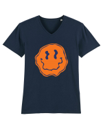 Trippy Smiley Tricou mânecă scurtă guler V Bărbat Presenter