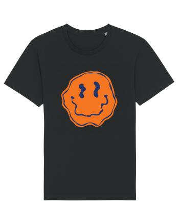 Trippy Smiley Black