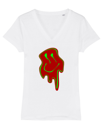 Trippy Smiley White