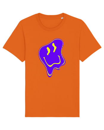 Trippy Smiley Bright Orange