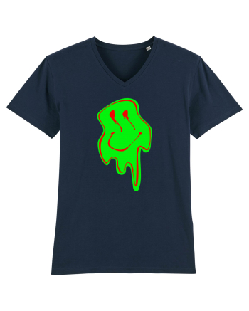 Trippy Smiley French Navy