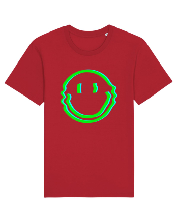 Trippy Smiley Red