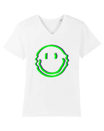 Trippy Smiley White