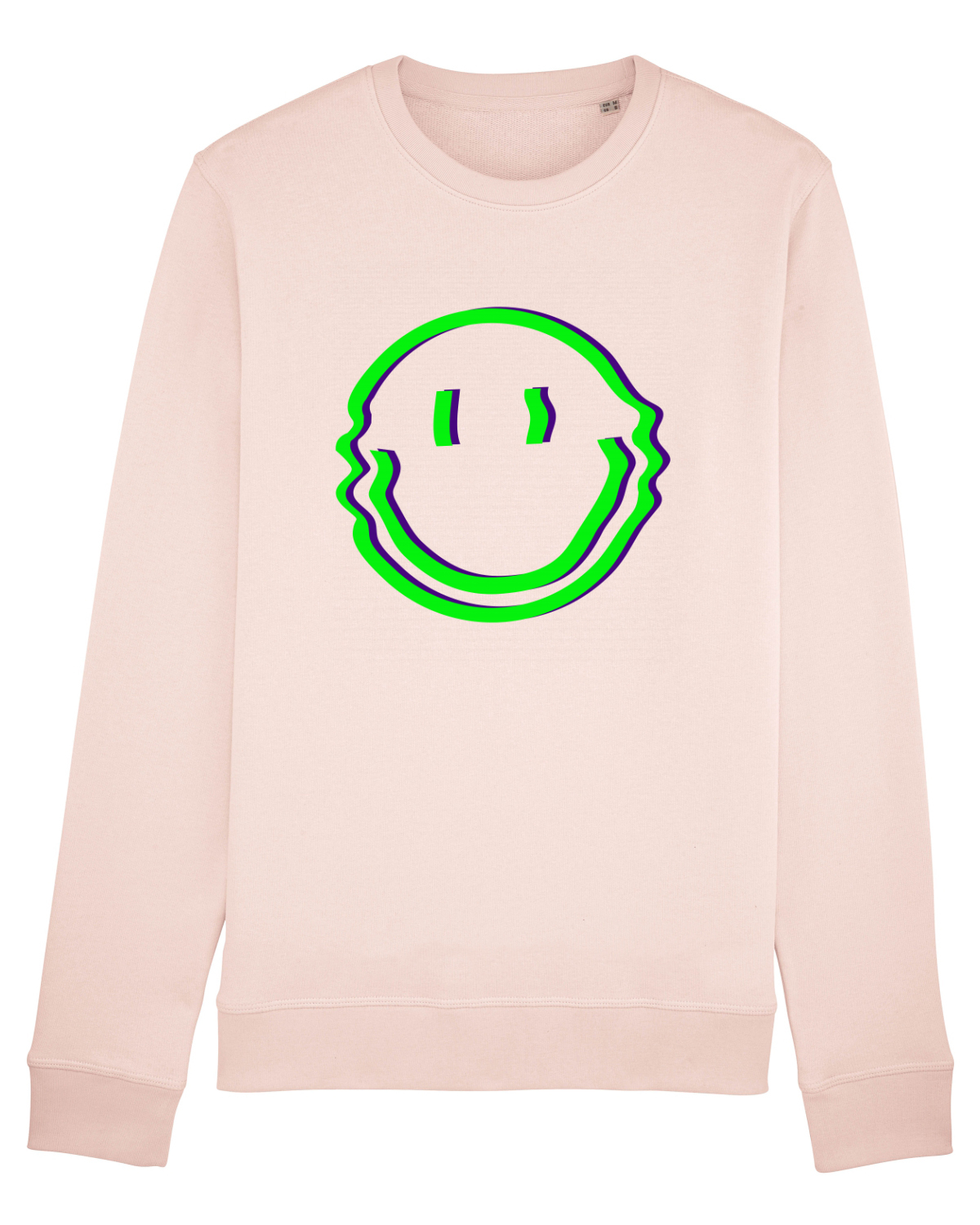 Bluză mânecă lungă Unisex Rise Candy Pink