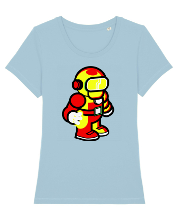 Space Man Sky Blue
