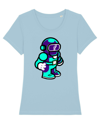 Space Man Sky Blue