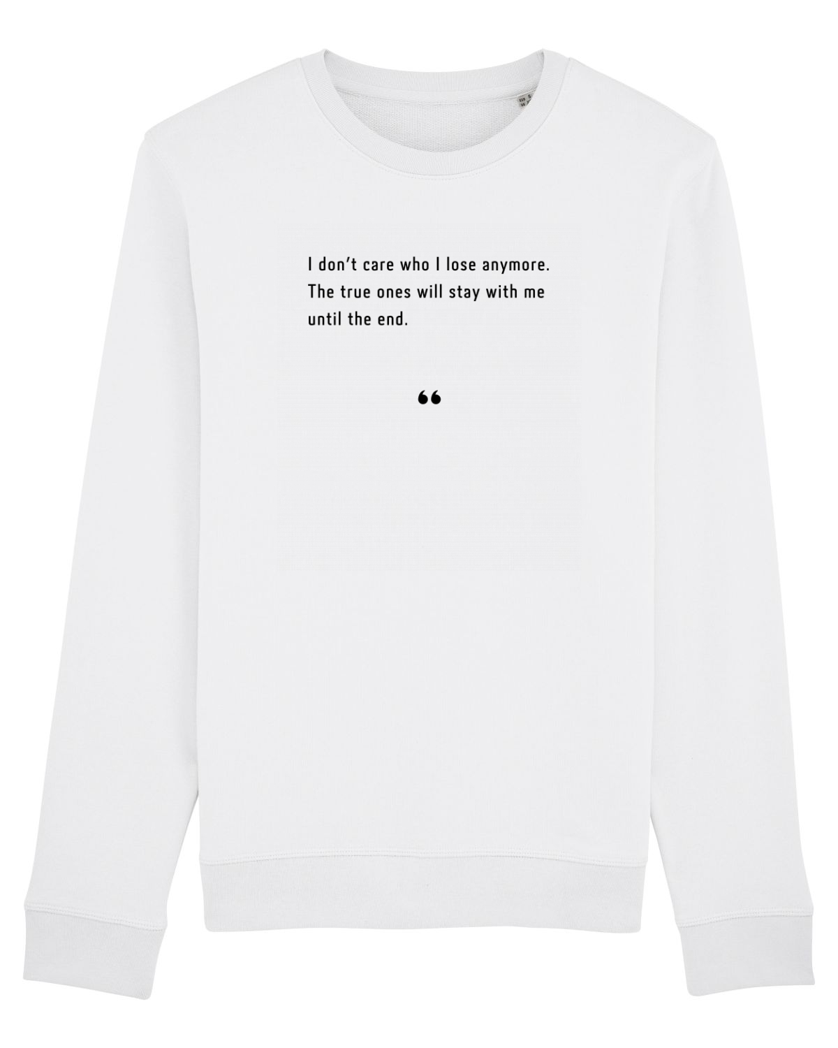 Bluză mânecă lungă Unisex Rise White