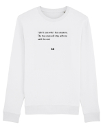 I don't care who I lose anymore... Bluză mânecă lungă Unisex Rise