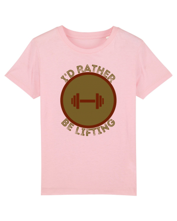 I'd Rather Be Lifting Cotton Pink