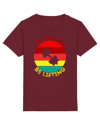 I'd Rather Be Lifting Burgundy