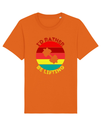 I'd Rather Be Lifting Bright Orange
