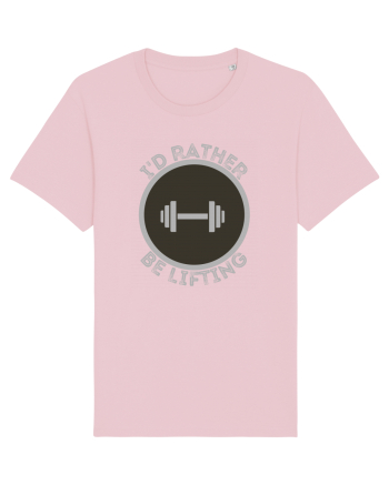 I'd Rather Be Lifting Cotton Pink