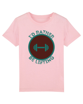 I'd Rather Be Lifting Cotton Pink