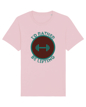 I'd Rather Be Lifting Cotton Pink
